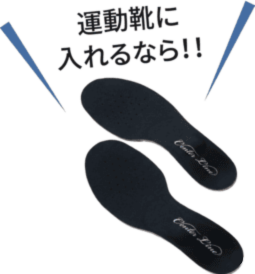 運動靴に入れるなら！！